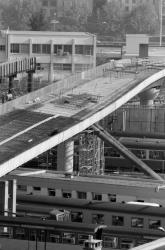 [Construction du viaduc de la gare de Vaise]