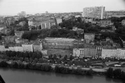 [Lyon vu du ciel. Vue aérienne, juin 1984]