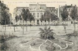 Lyon. - Place Jean-Macé et nouvelle mairie du VIIe arrondissement
