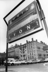 [Affiche électorale "Turin ? Lyon !"]