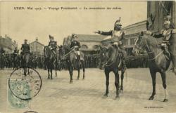 Lyon. - Mai 1907. - Voyage Présidentiel. - La Transmission des ordres