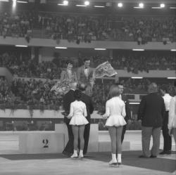 Palais des Sports de Gerland : patinage artistique avec remise de prix