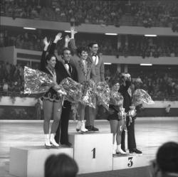 Palais des Sports de Gerland : patinage artistique avec remise de prix