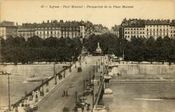 Lyon. - Pont Morand. - Perspective de la Place Morand