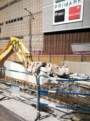 [Bibliothèque de la Part-Dieu. Travaux à côté du centre commercial de la Part-Dieu]