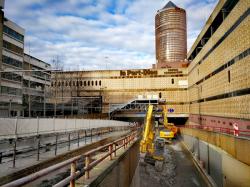 [Bibliothèque de la Part-Dieu. Travaux d'infrastructures rue Servient]