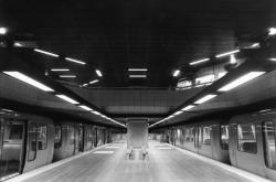 [Transports en commun de l'agglomération lyonnaise. Nouvelles stations Saint-Jean et Bellecour de la ligne D du métro avant exploitation]