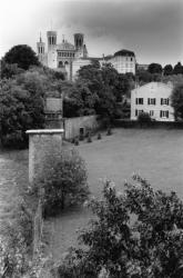 [Quartier de Fourvière. Emplacement du futur chemin du viaduc du Parc des Hauteurs]