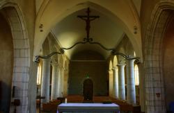Eglise Sainte-Madeleine, nef, Genay