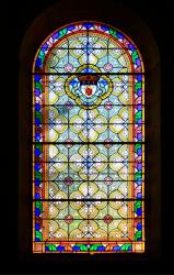 Eglise Sainte-Madeleine, vitrail, Genay