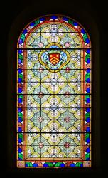 Eglise Sainte-Madeleine, vitrail, Genay