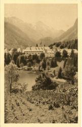 Carmel du Reposoir (Hte-Savoie). - Le Monastère et la Pointe-Percée