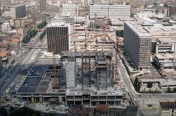 [Quartier de La Part-Dieu. Chantier de l'hôtel de la Communauté urbaine de Lyon]