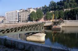 [Dépose du tablier du Pont de l'Homme de la Roche]