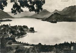 Lac d'Annecy. - Talloires et le bout du Lac