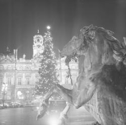 Arbre de Noël sur la place des Terreaux