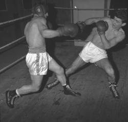 Boxe à la Maison des Jeunes de Gerland