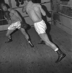 Boxe à la Maison des Jeunes de Gerland