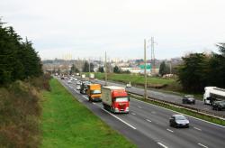 [La raffinerie de Feyzin, autoroute]