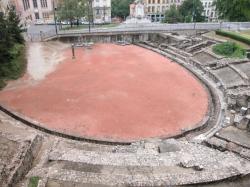 Vue de l'arène