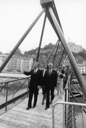 [Inauguration de la Passerelle de l'Homme de la Roche]