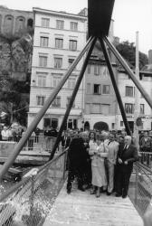 [Inauguration de la Passerelle de l'Homme de la Roche]