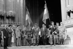 [Obsèques du général Yves Béchu, gouverneur de la Ve région militaire]