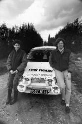 [56e Rallye automobile de Monte-Carlo (1988). Equipage Lyon Figaro sur Citroën AX Sport]