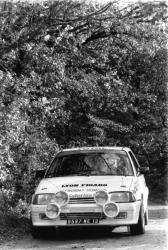 [56e Rallye automobile de Monte-Carlo (1988). Equipage Lyon Figaro sur Citroën AX Sport]