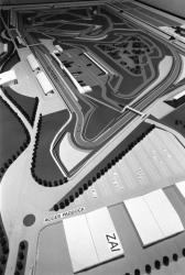 [Maquette du circuit de Formule 1 de l'Isère]