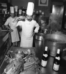 [En compagnie de Jean-Paul Lacombe dans les cuisines de Léon de Lyon]