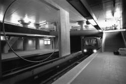 [Transports en commun de l'agglomération lyonnaise. Derniers tests sur la ligne D du métro avant inauguration]