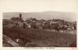 L'Aubépin (Rhône), alt. 829 m. - Vue générale