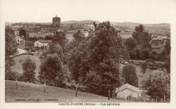 Haute-Rivoire (Rhône). - Vue générale