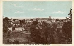 Haute-Rivoire (Rhône). - Vue générale