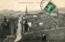Les Halles (Rhône). - Vue générale