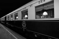 [Le Pullman Orient Express en gare de Perrache]