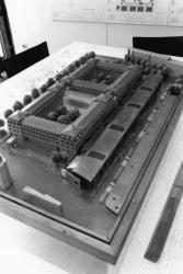 [Maquette de la Manufacture des tabacs (projet Université dans la Ville)]