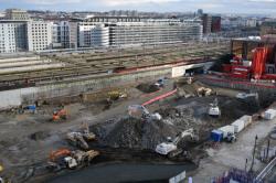 Chantier de la place Charles-Béraudier