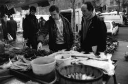 [Au marché de la Croix-Rousse avec Philippe Jousse, chef de cuisine chez Alain Chapel]