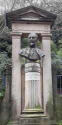 Monument à Jules Coste-Labaume, jardin Croix Paquet, Lyon, 1er arrondissement