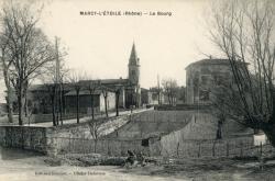 Marcy-l'Etoile (Rhône). - Le Bourg