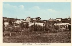 Meys (Rhône). - Vue générale au Sud-Est