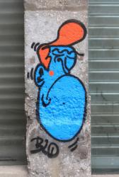 Tag, montée Saint-Sébastien, Lyon 1er