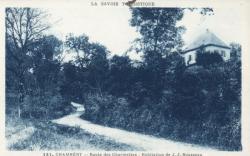 Chambéry. - Route des Charmettes