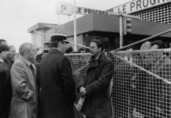 [Blocus de l'imprimerie du Progrès à Chassieu (Rhône)]