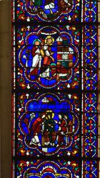 Choeur, vitrail, cathédrale Saint-Jean-Baptiste, Lyon 5e