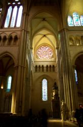 Transept nord, cathédrale Saint-Jean-Baptiste, Lyon 5e