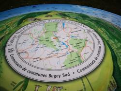 Carte panoramique du Grand Colombier