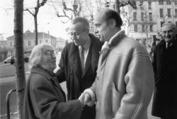 [Campagne pour les élections cantonales de 1994. Soutien d'Alain Juppé aux candidats de l'union RPR-UDF]